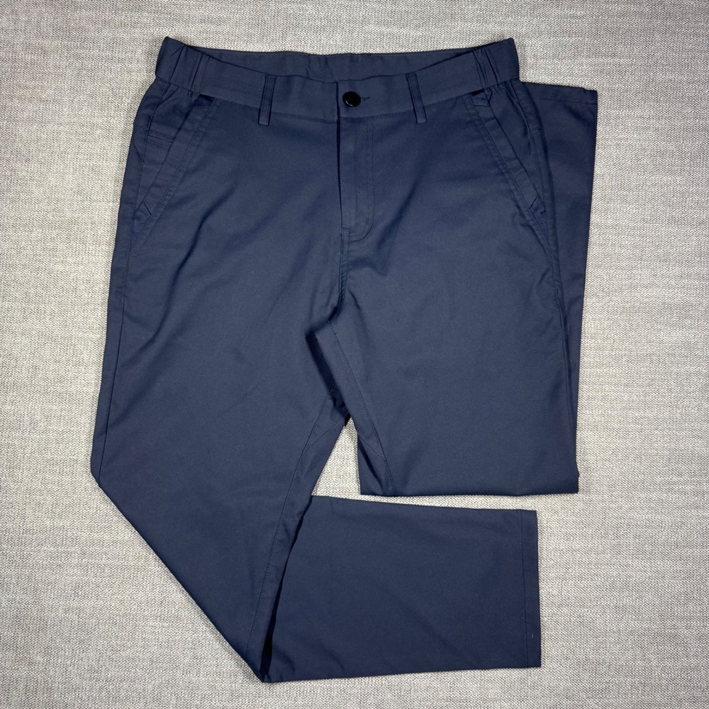 Jack Archer Jetsetter Pants Deep Blue Mens 30x28 Performance Chino Travel Navy